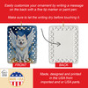 American Eskimo My Angel Porcelain Christmas Ornament product image at NuMercy 3