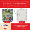 Kuvasz King of Mardi Gras Porcelain Christmas Ornament product image at NuMercy 3