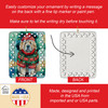 Tibetan Mastiff Christmas Porcelain Ornament DAC3668 product image at NuMercy 3