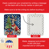Italian Greyhound Christmas Reindeer Porcelain Ornament product image at NuMercy 3