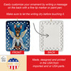 Miniature Pinscher My Angel Porcelain Christmas Ornament product image at NuMercy 3