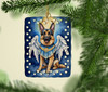 German Shepherd My Angel Porcelain Christmas Ornament DAC7004 product image at NuMercy 2