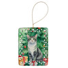 Ural Rex Cat By the Christmas Tree Porcelain Ornament DAC7270 product image at 