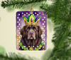 Newfoundland King of Mardi Gras Porcelain Christmas Ornament DAC4840 product image at NuMercy 2