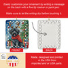Puli Christmas Reindeer Porcelain Ornament product image at NuMercy 3