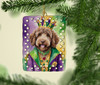 Labradoodle King of Mardi Gras Porcelain Christmas Ornament DAC4826 product image at NuMercy 2