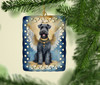 Kerry Blue Terrier My Angel Porcelain Christmas Ornament product image at NuMercy 2