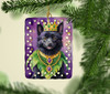 Schipperke King of Mardi Gras Porcelain Christmas Ornament product image at NuMercy 2