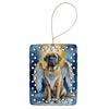 Mastiff My Angel Porcelain Christmas Ornament product image at NuMercy