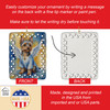 Silky Terrier My Angel Porcelain Christmas Ornament product image at NuMercy 3