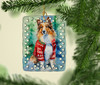 Sheltie Christmas Porcelain Ornament DAC3650 product image at NuMercy 2