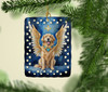 Golden Retriever My Angel Porcelain Christmas Ornament product image at NuMercy 2