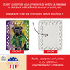Cane Corso King of Mardi Gras Porcelain Christmas Ornament product image at NuMercy 3