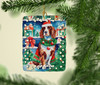 Welsh Springer Spaniel Christmas Porcelain Ornament DAC3681 product image at NuMercy 2