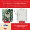 Himalayan Cat By the Christmas Tree Porcelain Ornament product image at NuMercy 3