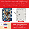 Dachshund My Angel Porcelain Christmas Ornament DAC6987 product image at NuMercy 3