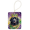 Newfoundland King of Mardi Gras Porcelain Christmas Ornament DAC4839 product image at NuMercy