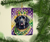 Newfoundland King of Mardi Gras Porcelain Christmas Ornament DAC4839 product image at NuMercy 2