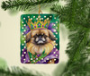 Pekingese King of Mardi Gras Porcelain Christmas Ornament DAC4848 product image at NuMercy 2