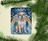 American Bulldog My Angel Porcelain Christmas Ornament product image at NuMercy 2