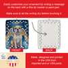 American Bulldog My Angel Porcelain Christmas Ornament product image at NuMercy 3