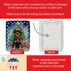 Rottweiler Christmas Reindeer Porcelain Ornament product image at NuMercy 3