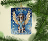 Bluetick Coonhound My Angel Porcelain Christmas Ornament product image at NuMercy 2