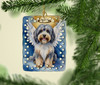 Tibetan Terrier My Angel Porcelain Christmas Ornament product image at NuMercy 2