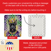 Scottish Terrier King of Mardi Gras Porcelain Christmas Ornament DAC4881 product image at NuMercy 3