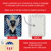Black Labrador Retriever My Angel Porcelain Christmas Ornament product image at NuMercy 3