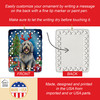 Bergamasco Christmas Reindeer Porcelain Ornament product image at NuMercy 3
