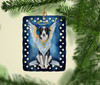Borzoi My Angel Porcelain Christmas Ornament DAC6956 product image at NuMercy 2