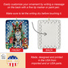 Papillon Christmas Reindeer Porcelain Ornament product image at NuMercy 3