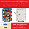 Chihuahua Christmas Reindeer Porcelain Ornament product image at NuMercy 3