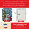 Coton de Tulear Christmas Reindeer Porcelain Ornament product image at NuMercy 3