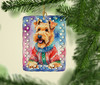 Airedale Terrier Christmas Porcelain Ornament DAC3324 product image at NuMercy 2