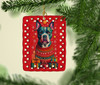 Staffordshire Bull Terrier Holiday Christmas Porcelain Ornament product image at NuMercy 2