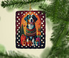 Appenzeller Sennenhund Holiday Christmas Porcelain Ornament product image at NuMercy 2
