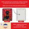 Black Russian Terrier Holiday Christmas Porcelain Ornament product image at NuMercy 3