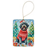 German Wirehaired Pointer Christmas Porcelain Ornament DAC3470 product image at NuMercy