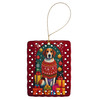 English Foxhound Holiday Christmas Porcelain Ornament product image at NuMercy
