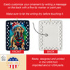 Great Dane Christmas Porcelain Ornament DAC3486 product image at NuMercy 3