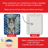 Collie My Angel Porcelain Christmas Ornament product image at NuMercy 3