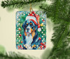 Bernese Mountain Dog Christmas Porcelain Ornament DAC3362 product image at NuMercy 2