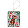 Miniature Pinscher Christmas Porcelain Ornament DAC3528 product image at NuMercy