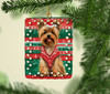 Yorkshire Terrier Yorkie Christmas Porcelain Ornament DAC3699 product image at NuMercy 2