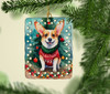 Corgi Christmas Porcelain Ornament DAC3429 product image at NuMercy 2