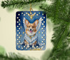 Corgi My Angel Porcelain Christmas Ornament product image at NuMercy 2