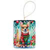 Chihuahua Christmas Porcelain Ornament DAC3420 product image at NuMercy