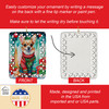 Chihuahua Christmas Porcelain Ornament DAC3420 product image at NuMercy 3